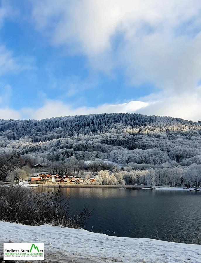 Studio 05 Saint Honore 1500, Vue Montagne Et Lac, 2 Personnes, Serie Anthracite Netflix Exterior foto