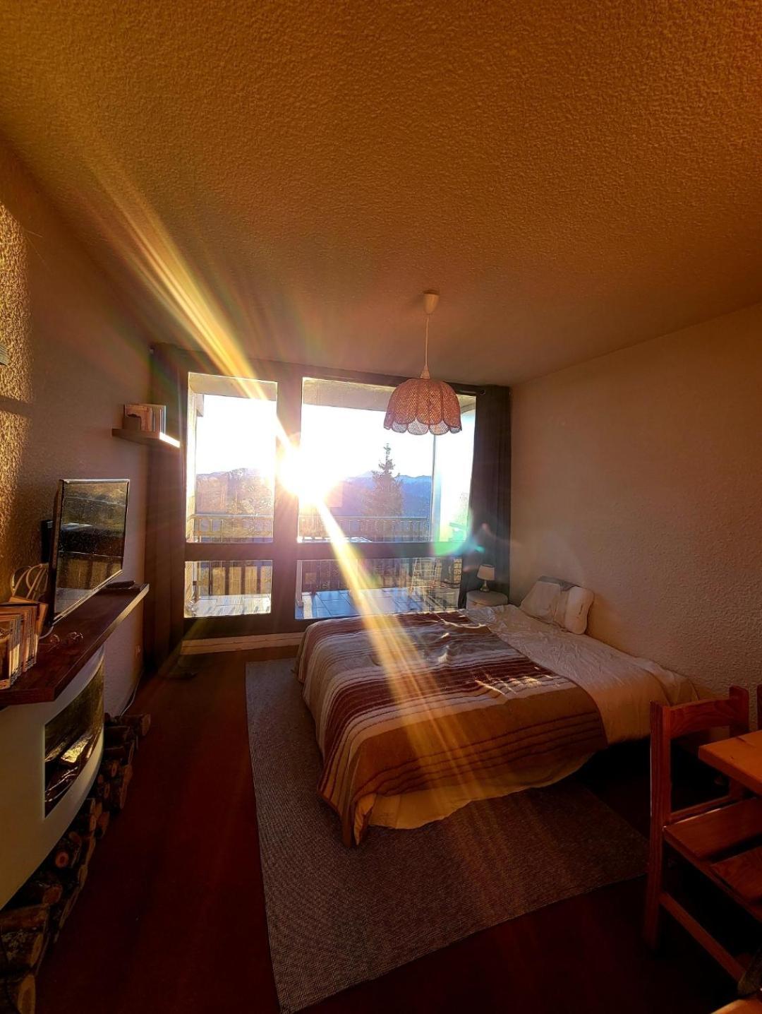 Studio 05 Saint Honore 1500, Vue Montagne Et Lac, 2 Personnes, Serie Anthracite Netflix Exterior foto
